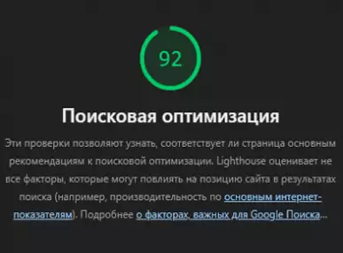 Оценка скорости в Lighthouse выросла с 45 до 92